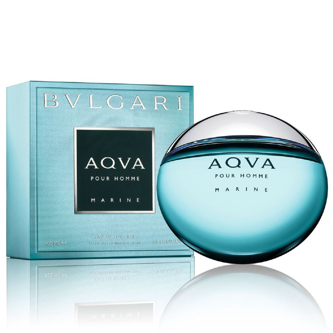ادوتوالت مردانه بولگاری مدل AQVA MARINE (جعبه قدیم) — تصویر ۳